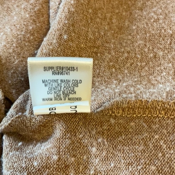 Belle Du Jour Tan Long Sleeve Sweatshirt - Picture 7 of 7